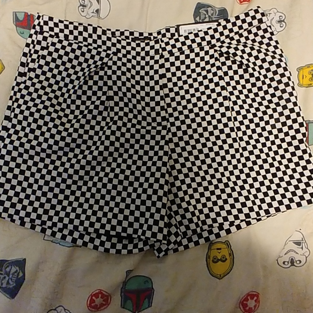 Checkerboard shorts